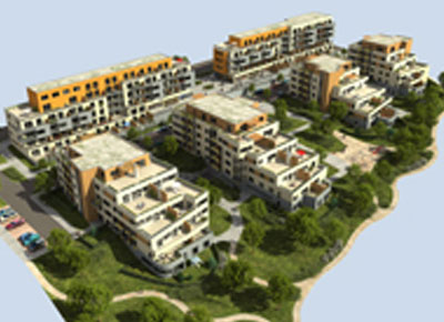 Kaskády Botič, Praha 10